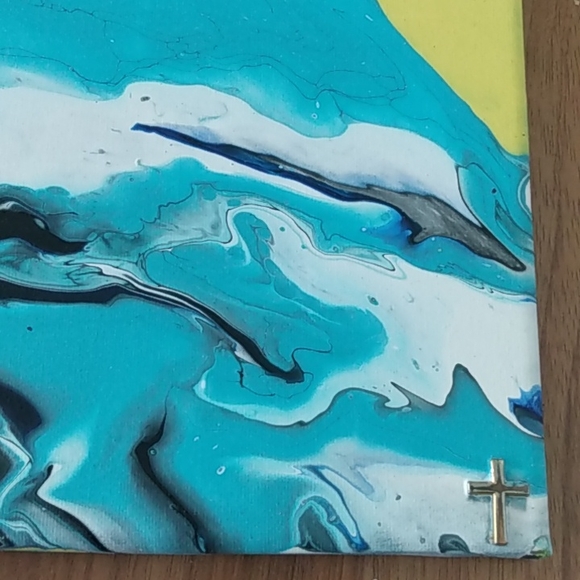 Originally painting on Canvas - Picture 3 of 3